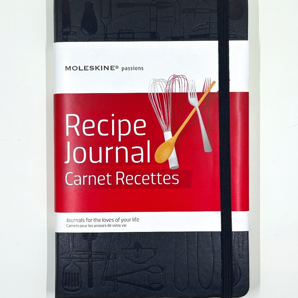 ❤️ MOLESKINE Passion - Recipe Journal ❤️